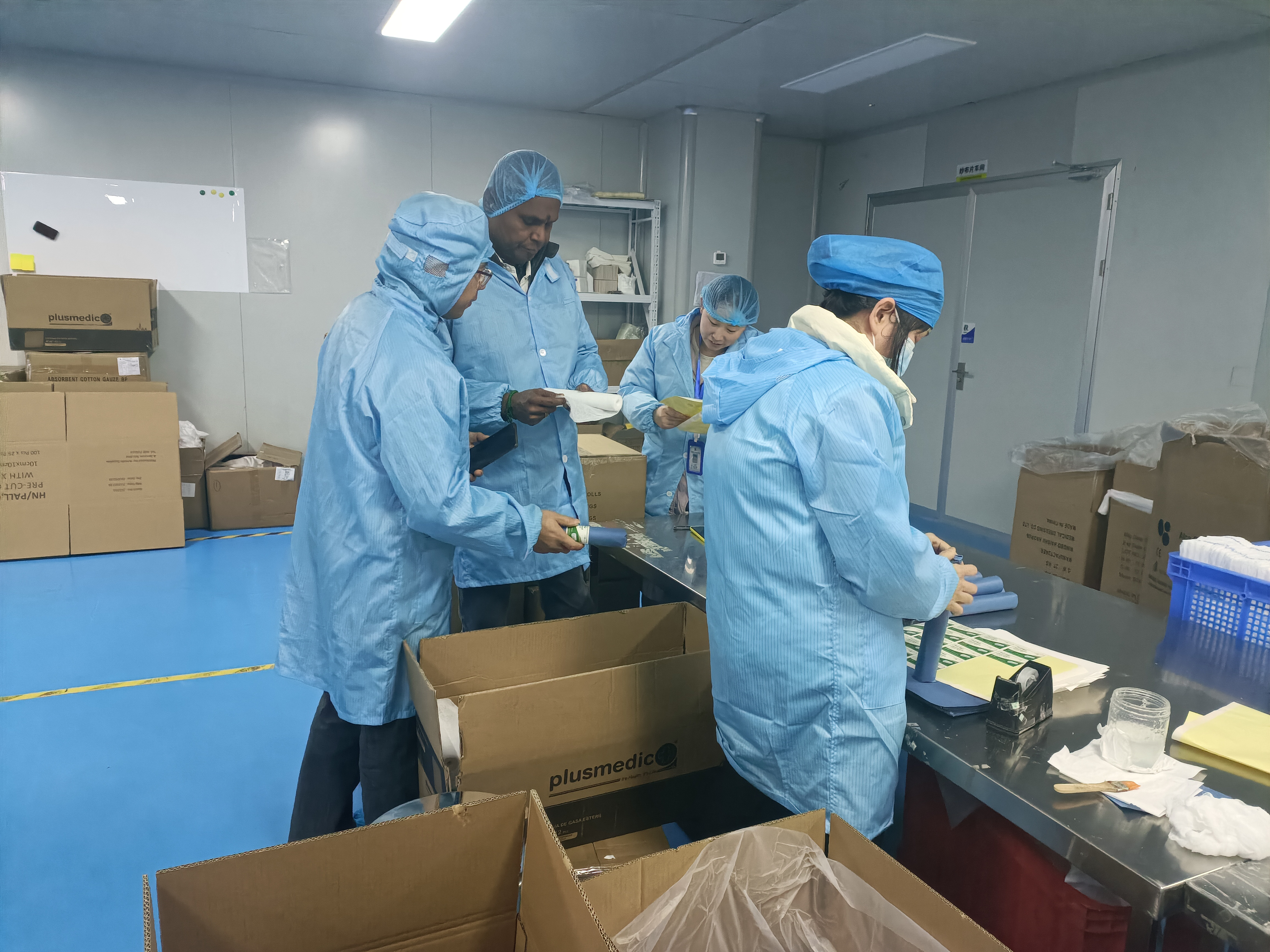 Știri de inspecție a fabricii pentru clienți