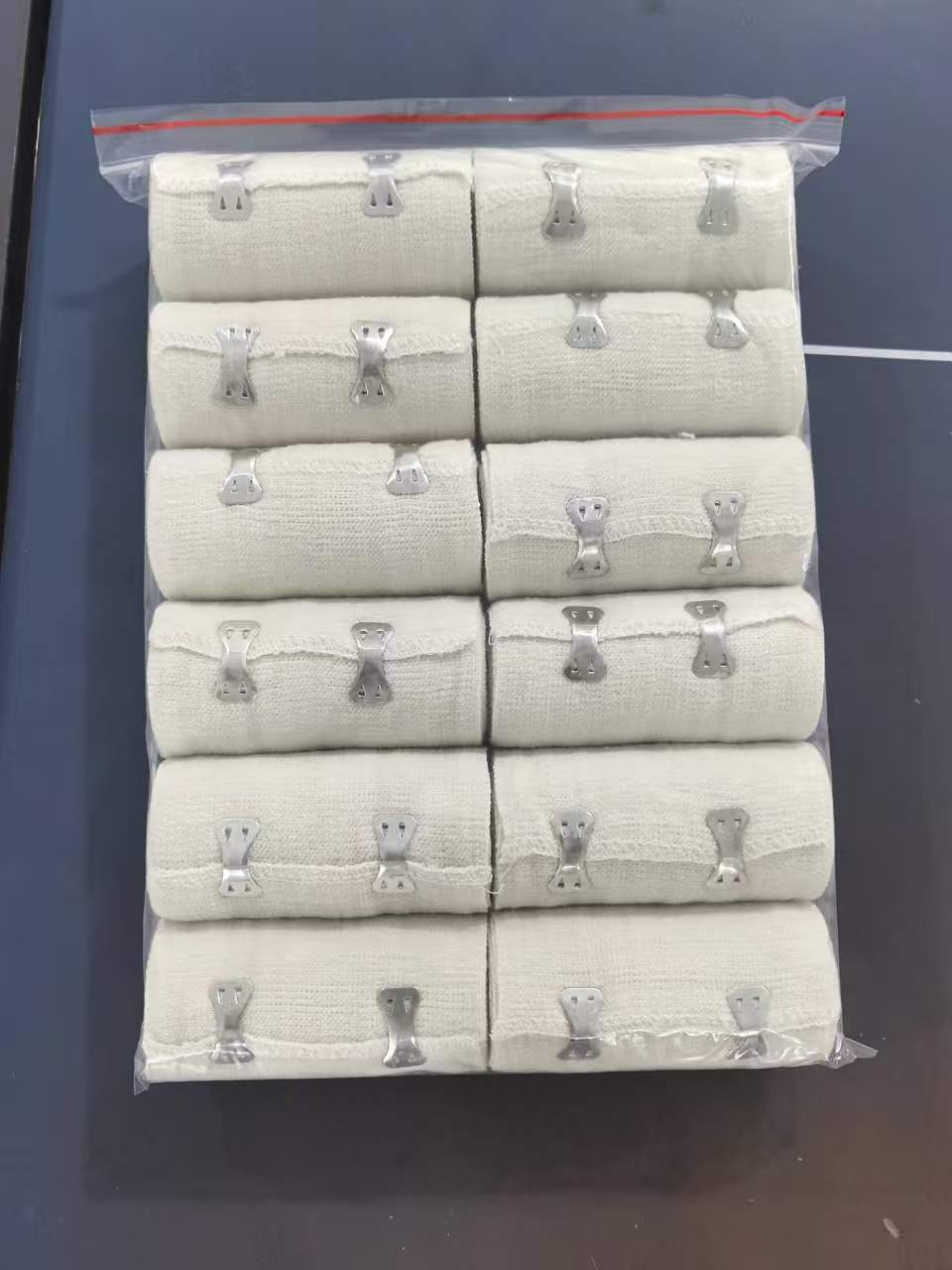 Noua lansare Haorun medical: Bandaj spandex din țesătură simplă de 105 g și 120 g cu margine netedă (alb natural) - Perfect pentru piața de vârf