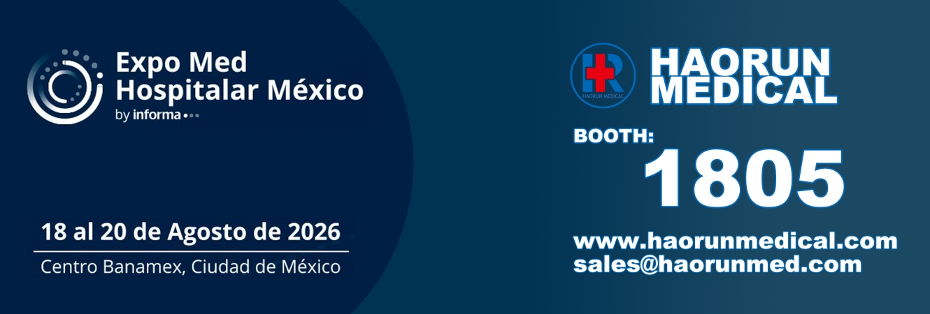 Haorun Medical, o companie profesională în câmpul de consumibles medicali, participá la Expo Med | Hospitalar México.