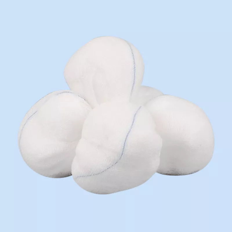 Bilă de tifon de bumbac absorbant cu x -nave