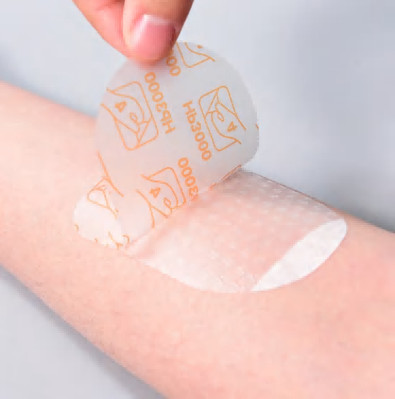 Pansament transparent cu acoperire de rețea
