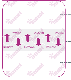 Nou tip practic pansament transparent